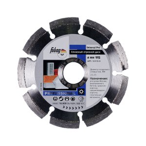 Алмазный отрезной диск FUBAG Universal Pro D115 мм/ 22.2 мм в Иваново фото