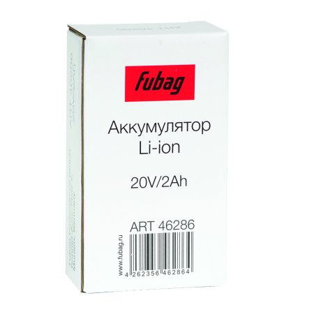 Аккумуляторная батарея FLI5S1P1202 Li-ion к бензиновым газонокосилкам FUBAG с электростартером и минирайдеру (20V/2Ah) в Иваново фото