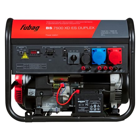 Бензиновый генератор FUBAG BS 7500 XD ES DUPLEX в Иваново фото