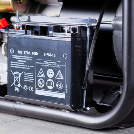 Бензиновый генератор FUBAG BS 9000 DA ES (трехфазный) с электростартером и коннектором автоматики в Иваново фото