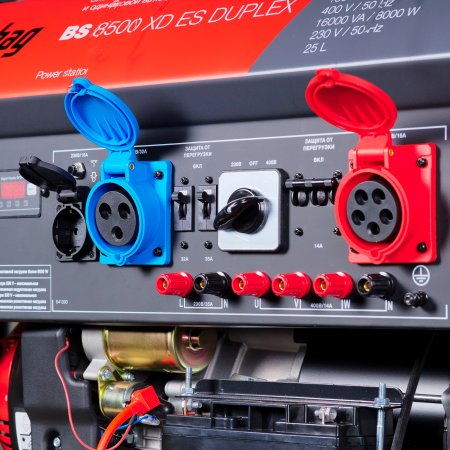 Бензиновый генератор FUBAG BS 8500 XD ES DUPLEX для одно и трехфазного режимов работы в Иваново фото