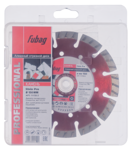Алмазный отрезной диск FUBAG Камень Про (Stein Pro) D150 мм / 22,2 мм по камню в Иваново фото