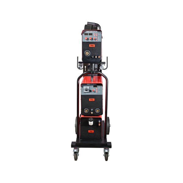 FUBAG Cварочный полуавтомат INMIG 500T DW SYN + Подающий механизм DRIVE INMIG DW SYN +Шланг-пакет 5 метров 70мм2 14 pol с жидкостным охлаждением для INMIG 500T DW SYN + Горелка FB 500 3m + Блок жидкостного охлаждения Cool 70 + Тележка для аппаратов в Иваново фото