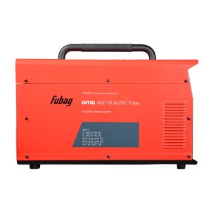 FUBAG Инвертор сварочный INTIG 400 T W AC/DC PULSE + горелка FB TIG 26 5P 4m  в Иваново фото