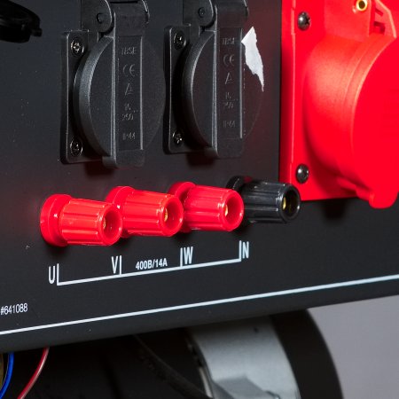 Бензиновый генератор FUBAG BS 8000 DA ES (трехфазный) с электростартером и коннектором автоматики в Иваново фото