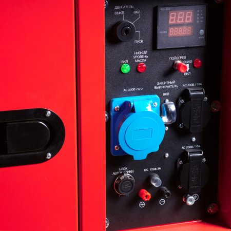 FUBAG Дизельный генератор с электростартером и коннектором автоматики DS 6500 AC ES (кожух) в Иваново фото