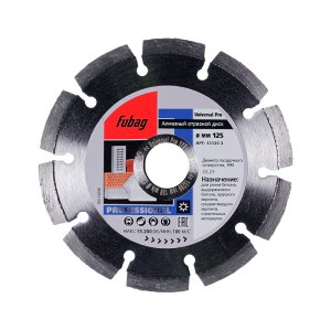 Алмазный отрезной диск FUBAG Universal Pro диам. 125/22.2 в Иваново фото