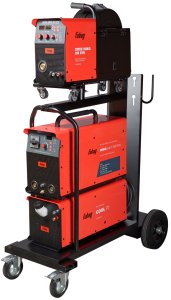 Сварочный полуавтомат INMIG 500T DW SYN + Подающий механизм DRIVE INMIG DW SYN + Шланг-пакет 5 м + Горелка FB 500 3 м + Блок жидкостного охлаждения + Тележка в Иваново фото