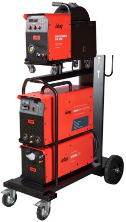 Сварочный полуавтомат INMIG 500T DW SYN + Подающий механизм DRIVE INMIG DW SYN + Шланг-пакет 5 м + Горелка FB 500 3 м + Блок жидкостного охлаждения + Тележка в Иваново фото
