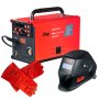 FUBAG Сварочный полуавтомат IRMIG 208 SYN PLUS (31447) + Маска сварщика Хамелеон IR 9-13N S (38072) + Сварочные краги на подкладке красные FWGN 10R (641180) в Иваново фото
