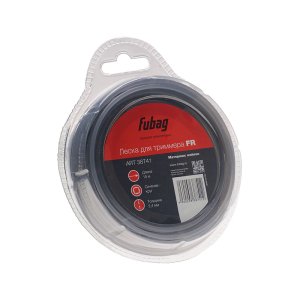 Триммерная леска FUBAG сечение круглое L 15 м * 2,4 мм в Иваново фото