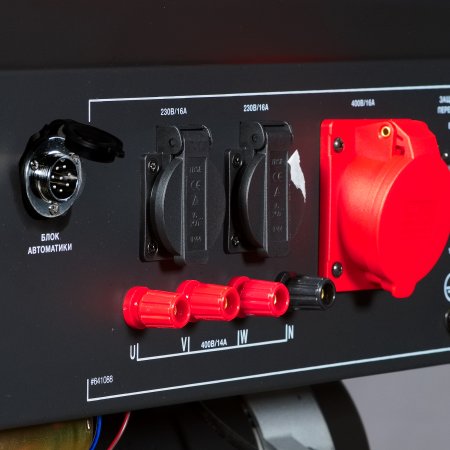 Бензиновый генератор FUBAG BS 8000 DA ES (трехфазный) с электростартером и коннектором автоматики в Иваново фото