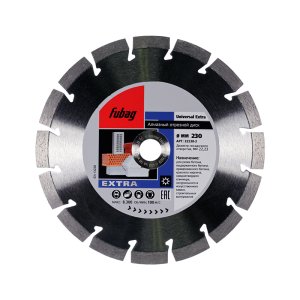 Алмазный отрезной диск FUBAG Universal Extra_ диам. 230/22.2 в Иваново фото