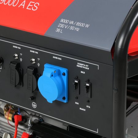 Бензиновый генератор FUBAG BS 9000 A ES с электростартером и коннектором автоматики в Иваново фото