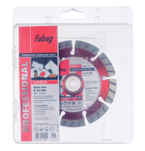 Алмазный отрезной диск FUBAG Камень Про (Stein Pro) D125 мм / 22,2 мм по камню в Иваново фото